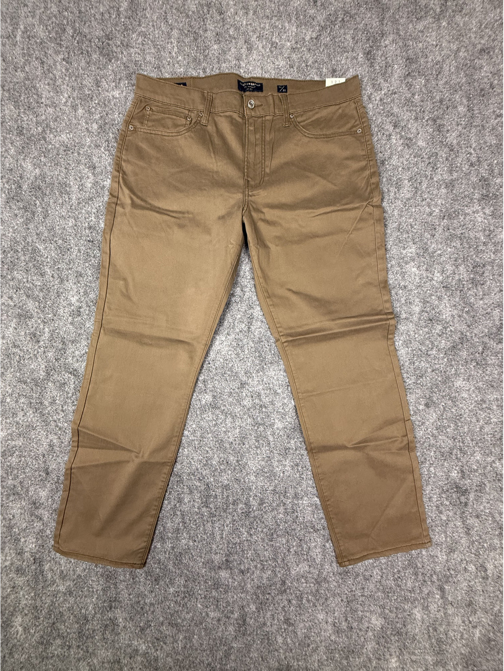 Lucky Brand Slim Straight Khaki Pants W36 L30 Brown